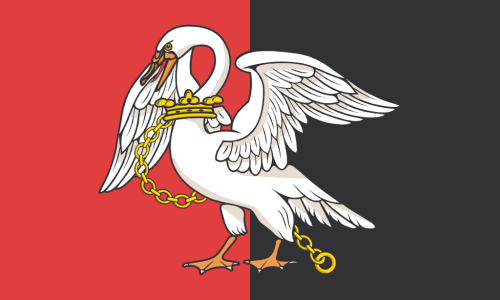 Flag of Buckinghamshire, UK from /r/vexillology Top comment: Buckinghamshire is a ceremonial county 