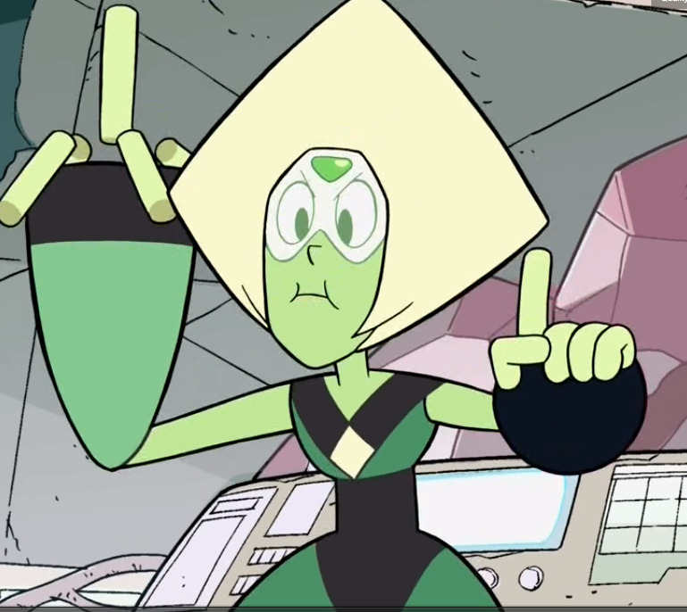 sketchyglitter:  Why is she so cute?  because peridot &lt;3 &lt;3 &lt;3
