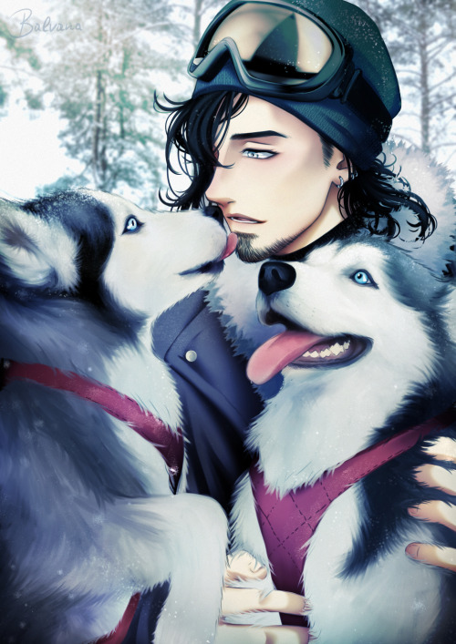 3 good bois - mlem - a fur study.. idk what to call thisI scrolled through my Hell’s Dawn wo