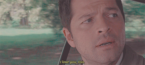 sillybubbies:  You’re the best boyfriend I ever had.I love you, Cas. I want you to know that. This is what really happened….(¬‿¬) 