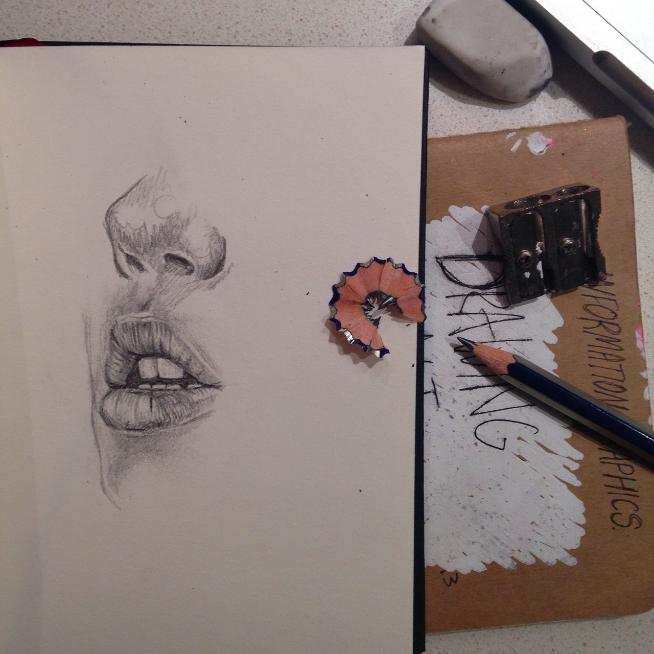 artfucker1996:  Latest art project - making 5 minute portraits out of snapchats from