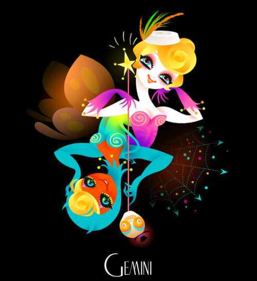 awesomedigitalart:  Zodiac Signs 1 by Hyaku