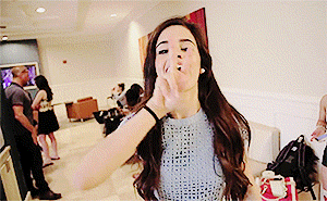 dailycamilacabello:Camila + Being really cute ( and a dork ) 