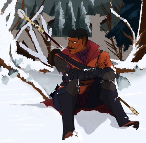 hoiist:@hattedhedgehog did an amazing cosplay of Dorian stuck in the snow and I haven’t been the sam