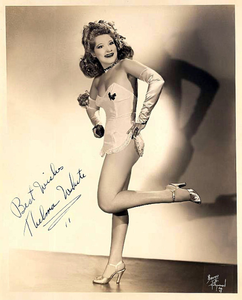 Sex Thelma White     Autographed vintage 40’s-era pictures