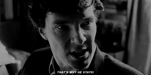 bluesbadlands:  - John stays.  - This is a family matter.