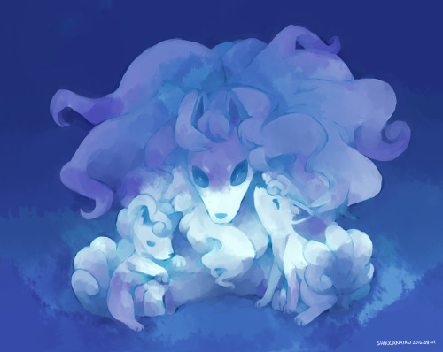 shouganairu:  Alolan vulpix and ninetales are pretty cool