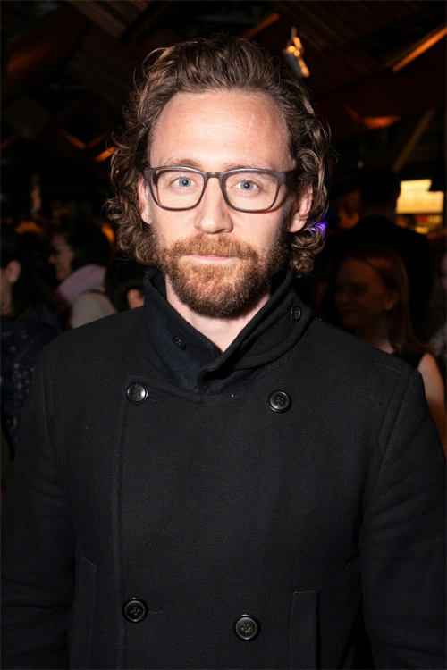 tomshiddleston:Tom Hiddleston attends the press night of ‘I and You’ at Hampstead Theatre at Hampste