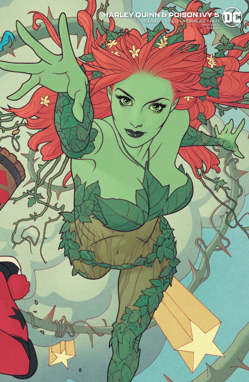 This is the Joshua Middleton variant cover for Harley Quinn and Poison Ivy #5 (2020).