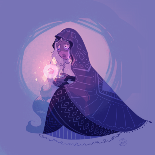 passionpeachy: found this Blue Diamond doodle from forever ago, probably during her first speaking appearance??