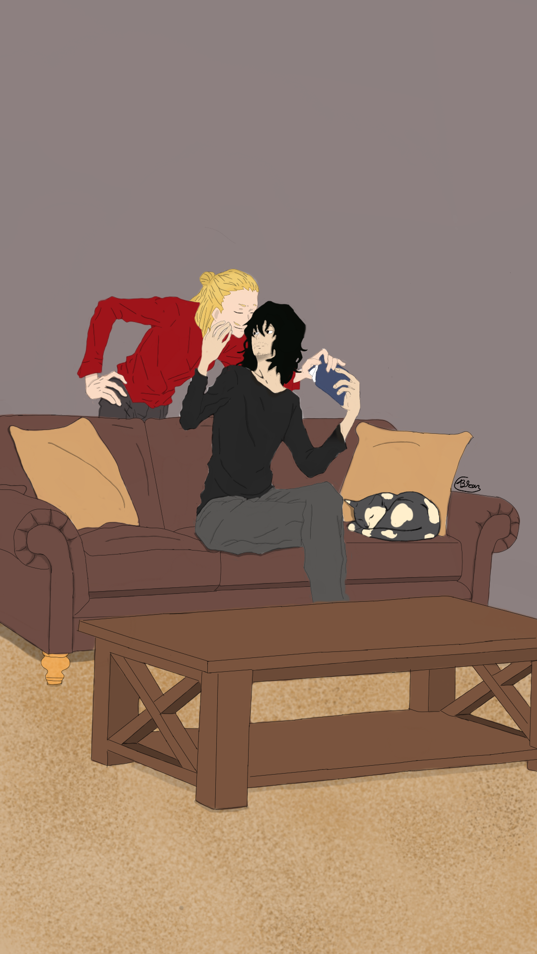 shadowbloodwolf:My hero academia- causal erasermic