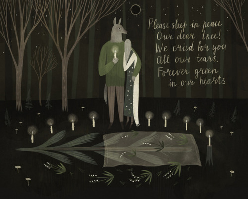 Funeral of the tree