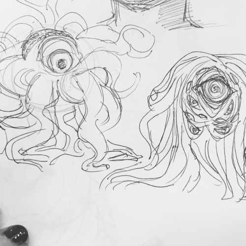 #sketch Dump: #beholder ! Mostly...