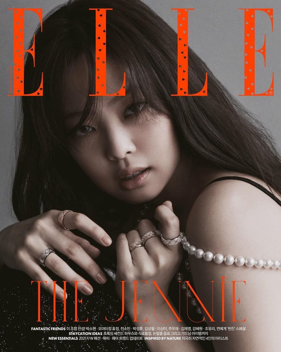 Jennie Kim — CHANEL “THE JENNIE” for the cover of ELLE KOREA