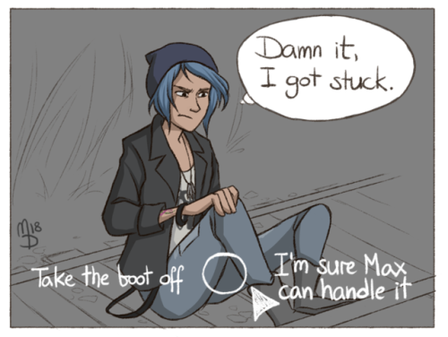wingedcorgi: before the storm got me thinking what would season 1 look like if you could play as chloe.