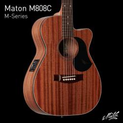 matonguitars:  The Maton M808C.