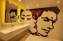 slentando:  young republic bathroom interior