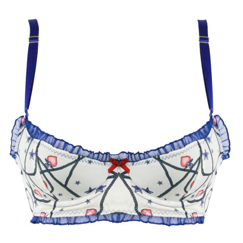 Sailor Demi Cup Bra now in the Etsy shop! 