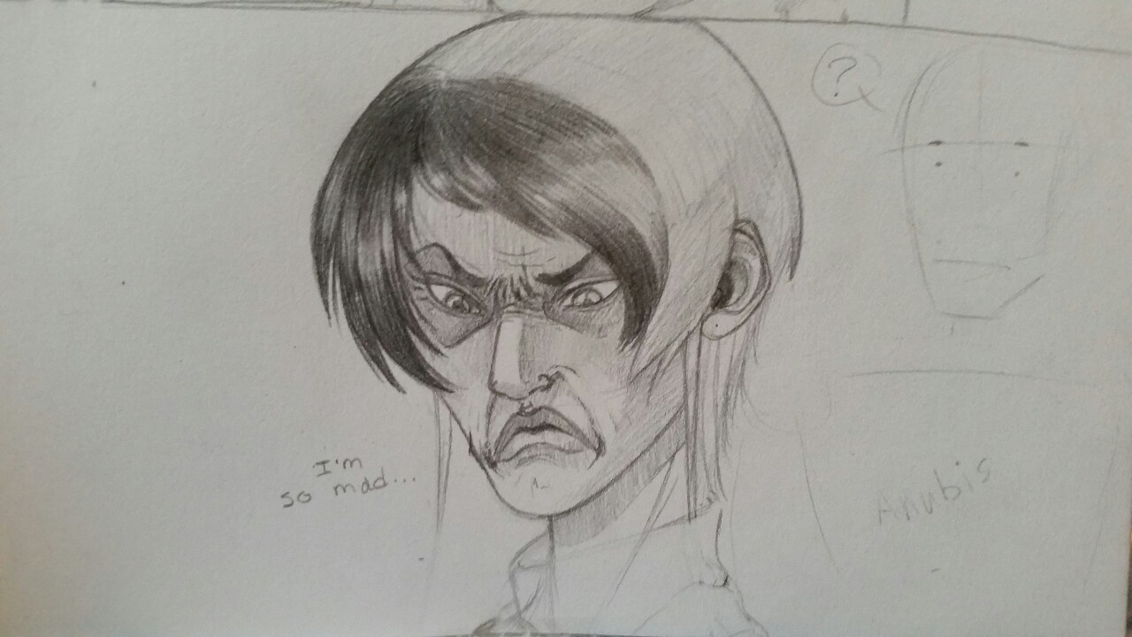 goddamndrawing:  Sometimes I decide I hate myself enough to do high detail hair.