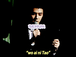 ztaohs: sehun’s letter to tao who can’t be with them today