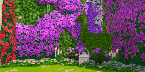 haziesims: WIP - Day time pics of the floral pop up installation created by sim floral artist Trè Fo