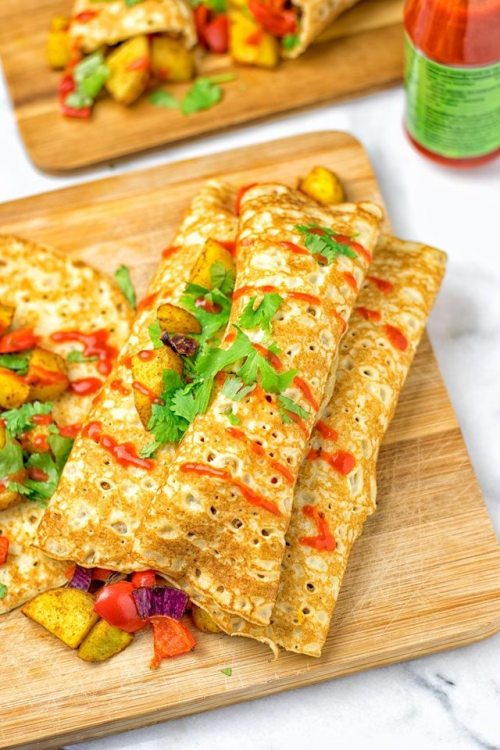 Savory Vegan Breakfast Round UpVegan Breakfast Burrito With Chipotle Tahini SauceVegan Breakfast Cas