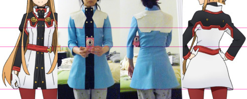 Testing out the jacket pattern for Ordinal Scale