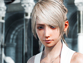 eternal-nox:  Noctis Lucis Caelum and Lunafreya Nox Fleuret  The Oracle and King