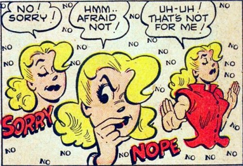 alternateworldcomics:From Suzie #100, forgotten Archie character of yor.