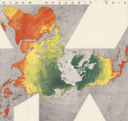 #World Map WednesdayThis world map comes from the R. Buckminster Fuller Fuller Projection, specifica