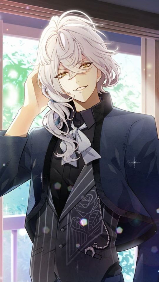 Anime Wallpaper Hd Handsome Anime Boy Silver Hair