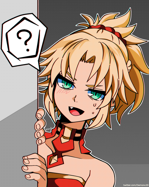 dclaret-blog:Mordred sees youI saw a group of drawings in that style and I loved it.I could not stay