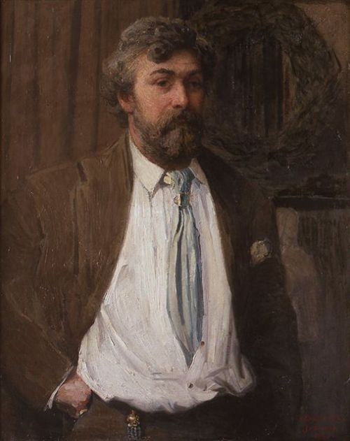 mrdirtybear:  ‘C. E. S. Wood’ as painted in 1901 by American painter Julian Weir (1852-1919).