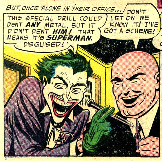 thebestcomicbookpanels:I just love the looks on Joker and Lex Luthor’s faces from