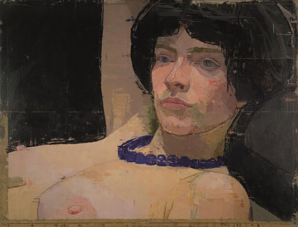 crystalline-aesthetics:  Euan UglowZoë. 1987-93, oil on canvas laid on panel, 30.5