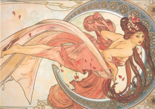 rememberance-of-things-past:  Some Mucha Drawings and Paintings  