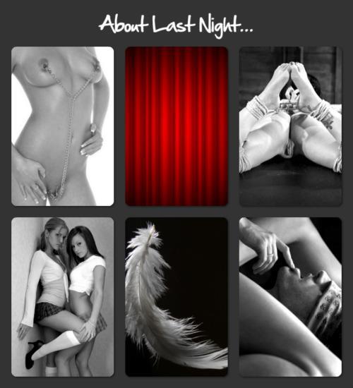 deviantmanifesto:  This represents a wonderful night I spent with Sir.