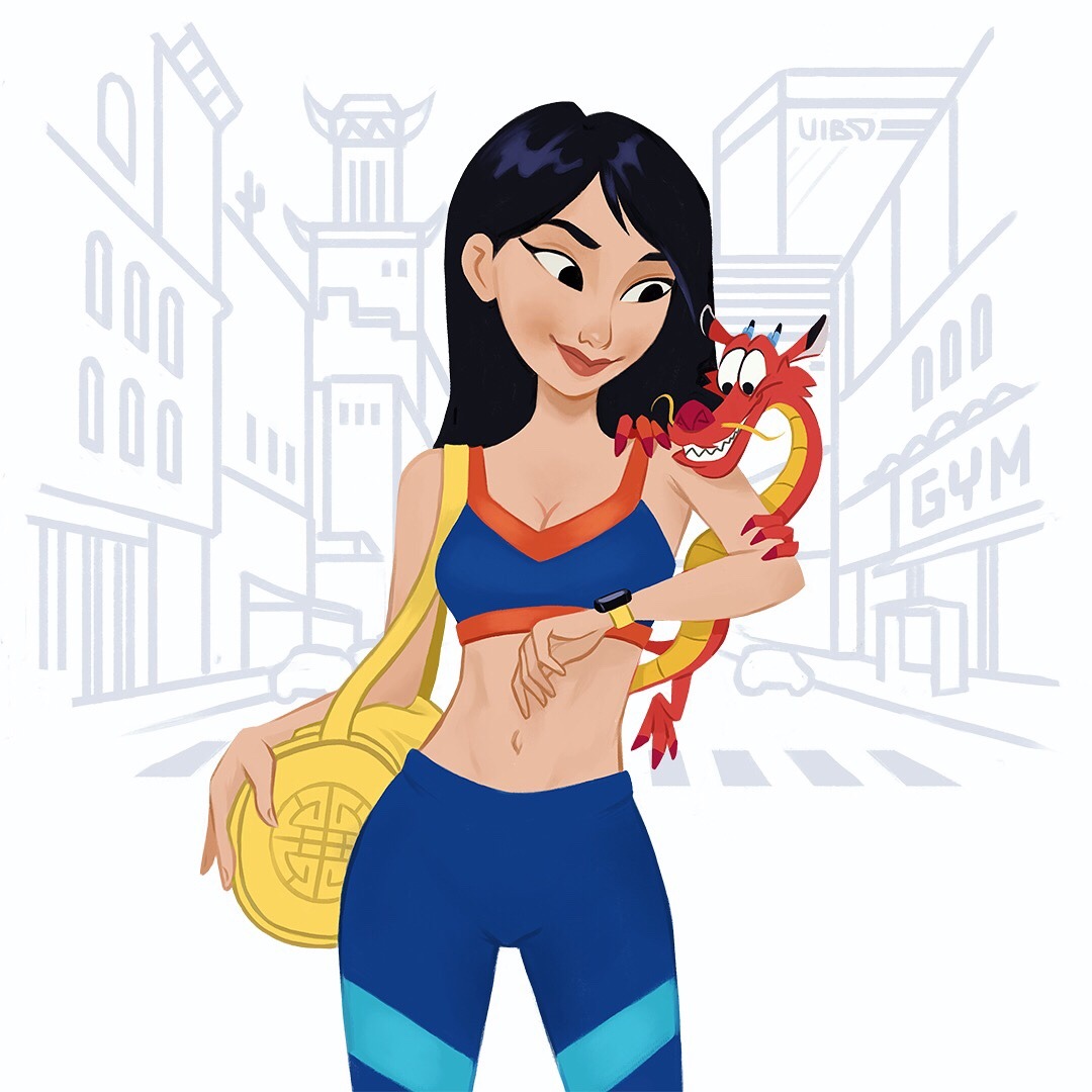 viboart:It’s Mulan’s turn. As you might have guessed, all princesses will accept