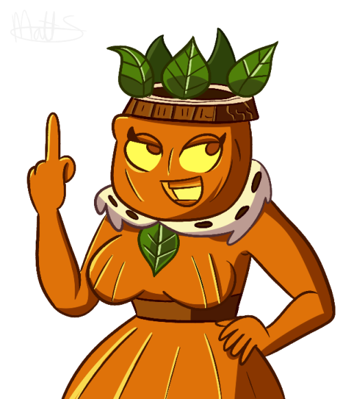 dA LINKOOC: Hey everybody, may I have your attention please?The wiki’s debating Pumpking’s gender so