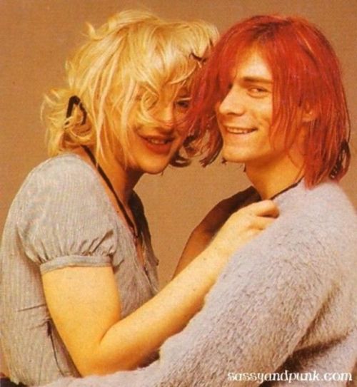 vintageeveryday:Kurt Cobain and Courtney Love photographed by Michael Levine in 1992.