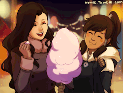 nymre:  Because Asami and Korra are the cutest