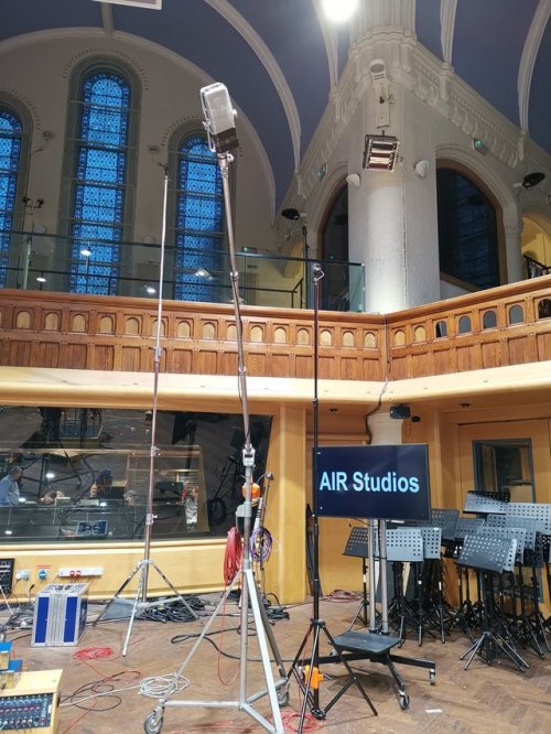 lunasong365:Update from the composer David Arnold and Air Studios today. Crouch End Festival Chorus.