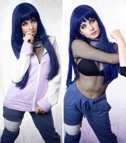 love-cosplaygirls:Hinata from Naruto by @hendoart