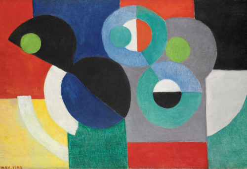 Rythme colore, 1952, Sonia Delaunaywww.wikiart.org/en/sonia-delaunay/rythme-colore