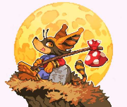 some pixel art of the old traveller’s tales logo :] process video on patreon.