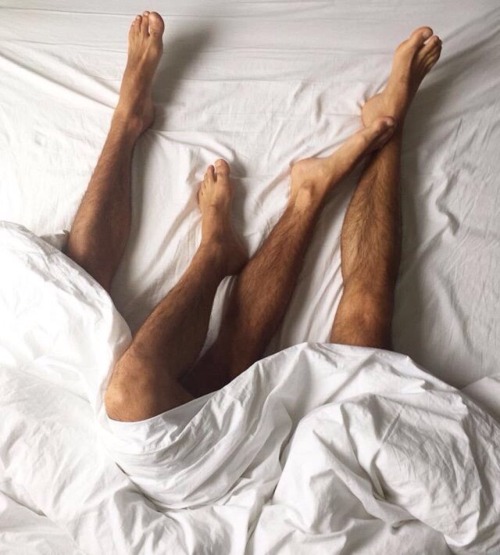 Love feeling another guy’s hairy legs.