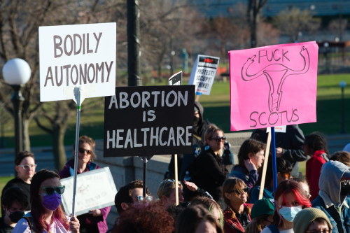 fibonacciblue: Protest against Supreme Court overturning Roe v Wade