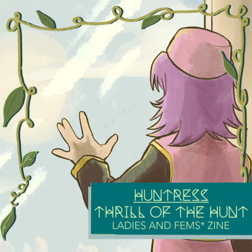 Cryptidcrowz on insta says: I can finally show off a preview of my piece for the hxh ladies Zine! Pl