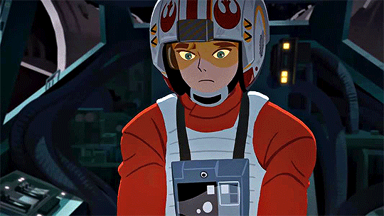 fernandabarrera:  Luke Skywalker in the Star Wars: Galaxy of Adventures trailer.