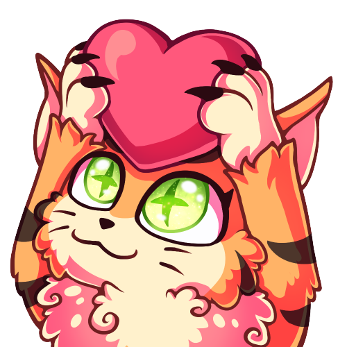sinfulhares:Eep, another cute little twitch emote for a friend! This is actually a remake of an olde